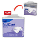 Adult Diaper, MoliCare Premium Elastic, Slip diapers for adult incontinence, Unisex, Medium, 8 Drops,   26 pieces / pack