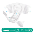 Adult Diaper Pants MoliCare Slip Extra Green, Diapers pants for adult incontinence, Unisex, Medium, 5 drops, 30 pieces / pack