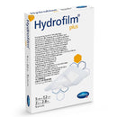 Hydrofilm Plus, Transparent Film Dressing With Absorbent Pad, 5 cm x 7.2 cm, 1 Box of 50 Pieces
