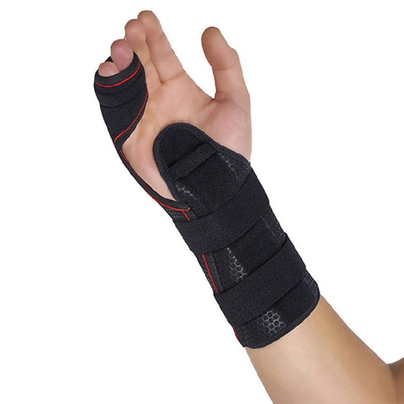 Orliman Semi-Rigid Wrist Support  With Palmar/Dorsal Splints 4th And 5th, Left