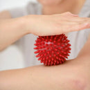 Sissel Spiky Massage Ball, Yellow, 8 cm, Set of 2