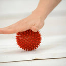 Sissel Spiky Massage Ball, Yellow, 8 cm, Set of 2