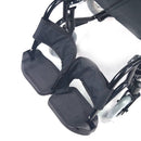 Kawaza KW-A02 Folding Backrest & Flip Back PU Wheelchair, Height Adjustable Footplates, Weight Capacity 100 kg