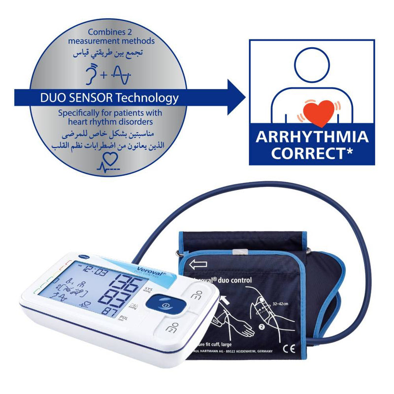 Hartmann Veroval Duo Control Blood Pressure Monitor