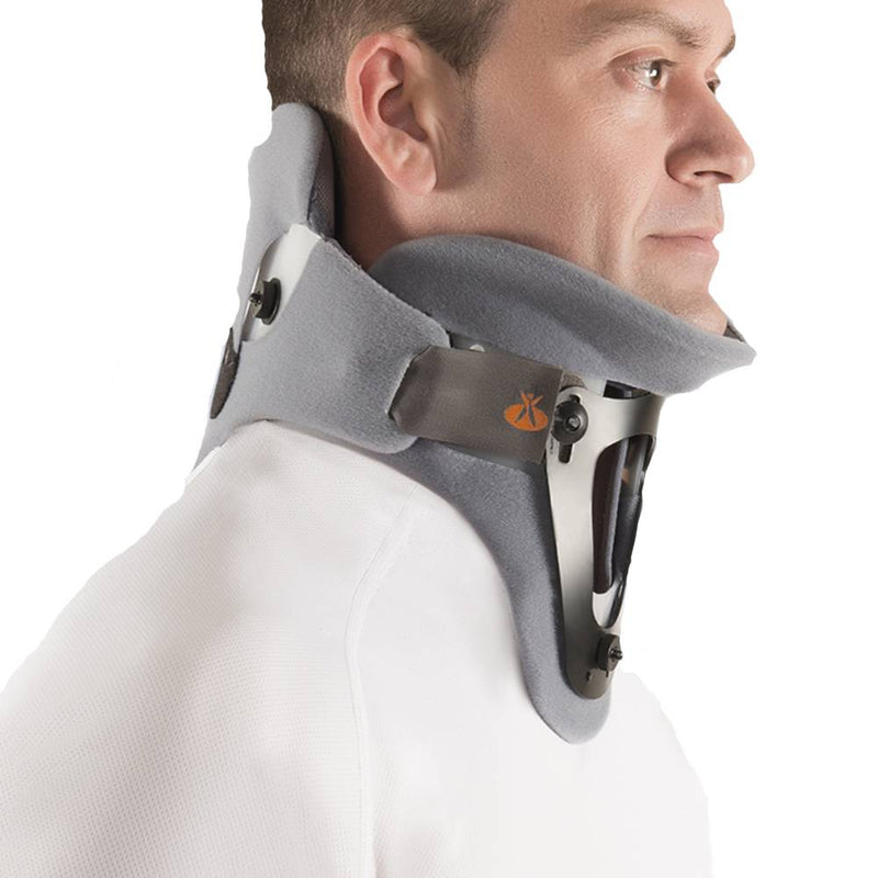 Orliman Two Piece Cervical Collar - Rigid Cervical Orthosis With Occipital-Mandibular Support