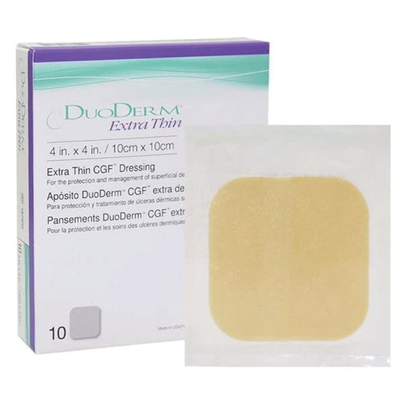 Convatec DuoDERM Extra Thin Dressing Sterile 10 x 10 cm / 4 in x 4 in