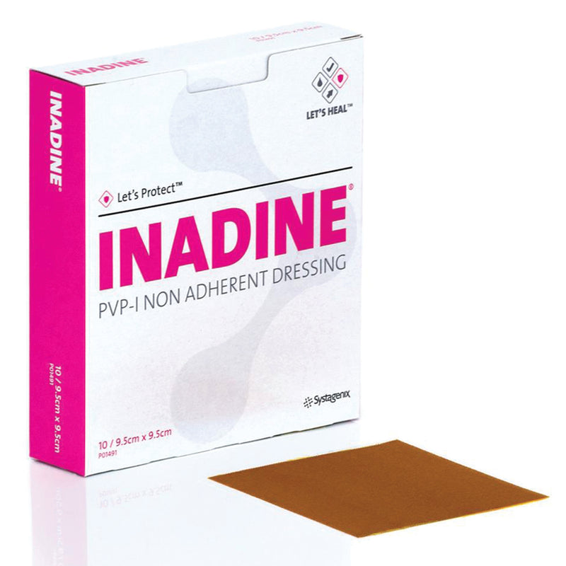 Inadine Non ADH Adhesive Dressing, 9.5 cm x 9.5 cm, 25's