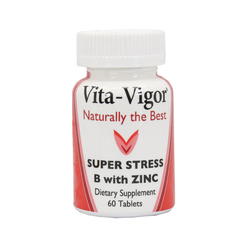 Vita Vigor Super Stress B With Zinc, 60 Tablets