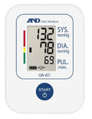 AND Blood Pressure BP Monitor, with Arm Cuff, top view