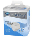 Adult Diaper Pants, MoliCare Premium Mobile,  Diapers pants for adult incontinence, Unisex, Small, 6 drops,  14 pieces / pack