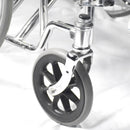 Kawaza KWS21 Heavy-Duty Wheelchair – 24''-26'' Seat Width | Triple Coated Carbon Steel Frame