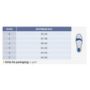 Orliman PL-755 Long Silicone Insole Without Retrocapital Support – (1 Pair)