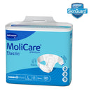 Adult Diaper, MoliCare Premium Elastic, Slip diapers for adult incontinence, Unisex,  Large, 6 Drops, 30pcs/pack