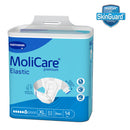 Adult Diaper, MoliCare Premium Elastic, Slip diapers for adult incontinence, Unisex,Extra Large,6 Drops, 14pcs/pack