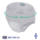 Adult Diaper Pants, MoliCare Premium Men Pants for men with light Incontinence, Medium, 7 drops, 8 pieces / pack