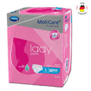 Adult Diaper Pants, MoliCare Premium Lady Pants, Pants for women with light incontinence, Large, 7 drops, 7 pieces / pack