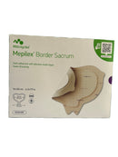 Mepilex Border Sacrum, Self- Adherent Soft Silicone Multi-Layer Foam Dressing, 16 cm x 20 cm, 5 Pieces / Box