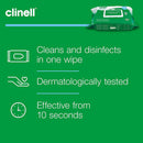 Clinell Universal Sanitising Wipes 200 Pack – Multi-Surface Cleaning & Sanitising Wipes