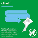 Clinell Universal Sanitising Wipes 200 Pack – Multi-Surface Cleaning & Sanitising Wipes