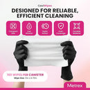 CaviWipes Disinfectant Wipes 220 Wipes per Canister (10-1090) – Ready-to-Use Surface Cleaner