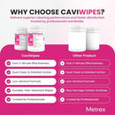 CaviWipes Disinfectant Wipes 220 Wipes per Canister (10-1090) – Ready-to-Use Surface Cleaner