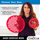 (100852) Cando Extension Flexion Web Large Red 14 ''