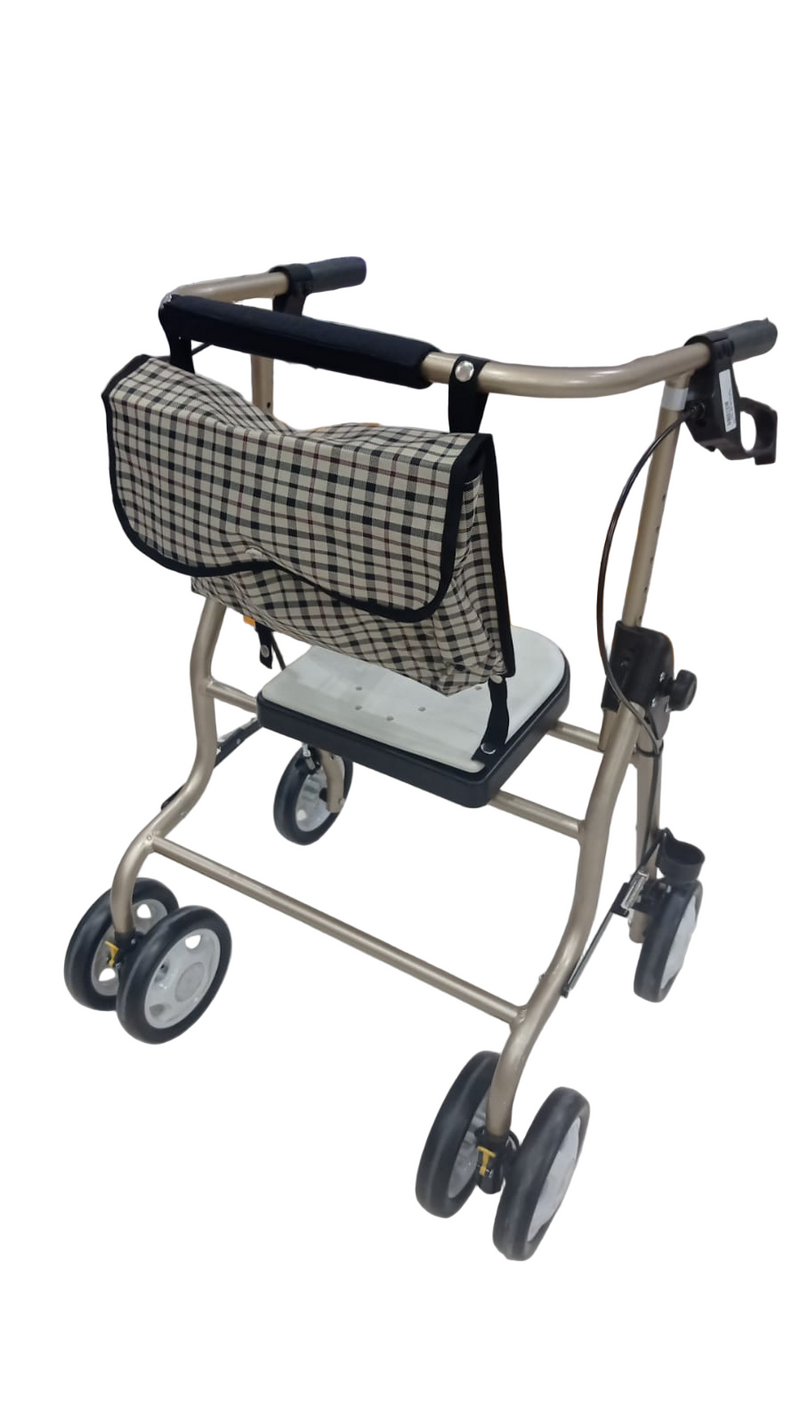 Apex Folding Rollator, Brown, (A6389),