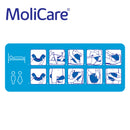 Adult Fixpants,MoliCare Fixpants, Short Leg Fixation Pants for anatomically shaped large pads, Unisex, Pack of 100, Medium