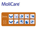 Adult Fixpants,MoliCare® Fixpants, Short Leg Fixation Pants for anatomically shaped large pads, Unisex, Pack of 100, Large