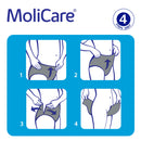 Adult Diaper Pants, MoliCare® Premium Mobile, Diapers pants for adult incontinence, Unisex,    , XXL, Extra Extra Large , 6 drops, 14 pieces / pack"