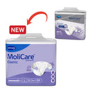 Adult Diaper, MoliCare Premium Elastic, Slip diapers for adult incontinence, Unisex,  Large, 8 Drops,   24 pieces / pack