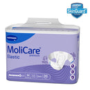 Adult Diaper, MoliCare Premium Elastic, Slip diapers for adult incontinence, Unisex, Medium, 8 Drops,   26 pieces / pack