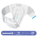 Adult Diaper, MoliCare Premium Elastic, Slip diapers for adult incontinence, Unisex, Medium, 8 Drops,   26 pieces / pack