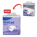 Adult Diaper, MoliCare Premium Elastic, Slip diapers for adult incontinence, Unisex, Extra Large, 8 Drops, 14 pieces / pack
