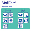 Adult Diaper Pants MoliCare Slip Extra Green, Diapers pants for adult incontinence, Unisex, Large, 5 drops, 30 pieces / pack