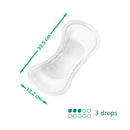 Adult Pad, MoliCare Premium Lady Pad, Sanitary Pad for Incontinence, 3 Drops, 14 pieces / pack