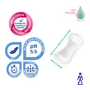 Adult Pad, MoliCare Premium Lady Pad, Sanitary Pad for Incontinence, 3 Drops, 14 pieces / pack