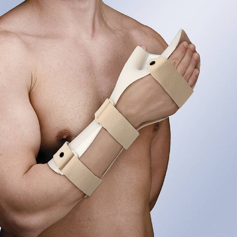 Orliman Functional Position Hand Immobilization Splint with Thumb in Opposition (TP-6101I), Left, Malleable Aluminum Hand Splint