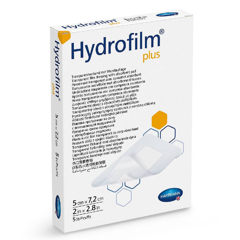 Hartmann Hydrofilm Plus, 5 x 7.2 cm, 1 Box of 50 Pieces