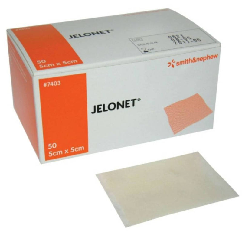 Jelonet Paraffin Sterile Gauze Wound Dressing 5 cm x 5 cm
