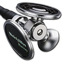 Welch Allyn 5079-321 Harvey DLX Stethoscopes, Triple Head, 28" Black