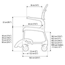 ETAC Clean Shower Chair Without Pan