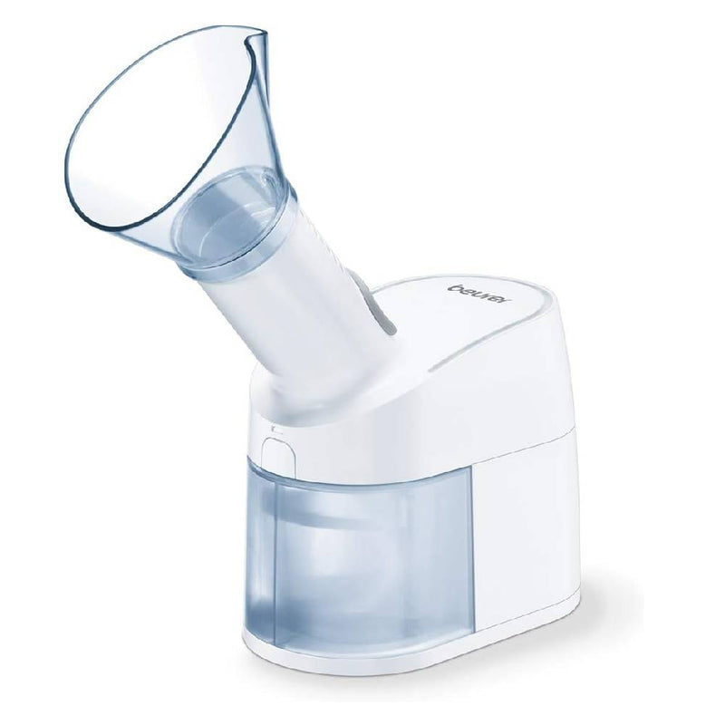 Beurer SI40 Steam Inhaler | Soothing steam Treatment for The Upper Airways | Nebulisation of Saline Solutions and Essential Oils | Inhalation Therapy for Effective Relief from coughs and Congestion