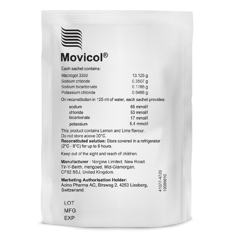 Movicol Powder 13.8 g Oral Solution 20 Sachets