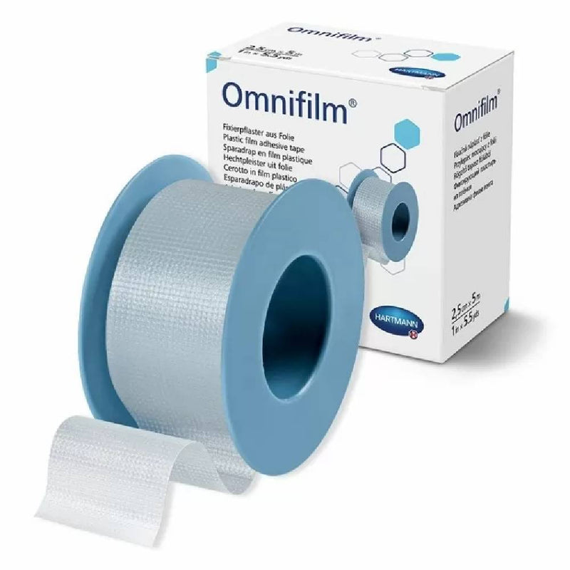 Hartmann Omnifilm Transparent Plastic Adhesive Tape 2.5 cm x 5m