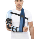 Articulated Elbow Brace with Arm, Forearm, and Right Hand Support in Thermoplastic - TP-6301D