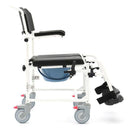 Azula 500 Shower Commode Chair with Four Castors – Transit Commode Chair for Elderly & Disabled Mobility Support