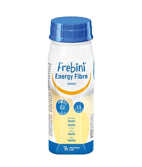 Fresenius Kabi Frebini Energy Fibre Drink Vanilla, 200 Ml, Pack of 4