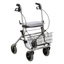 Meyra Rollator, Walker Aid Basket With Wheels, Adult Walker