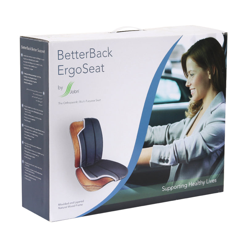 Jobri Betterback with VLS Ergonomic Posture Seat - BBBK/VLS